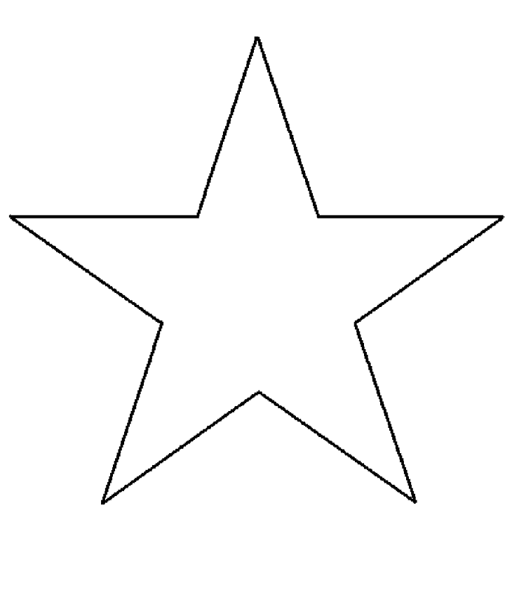 Free Printable 10 Inch Star Template